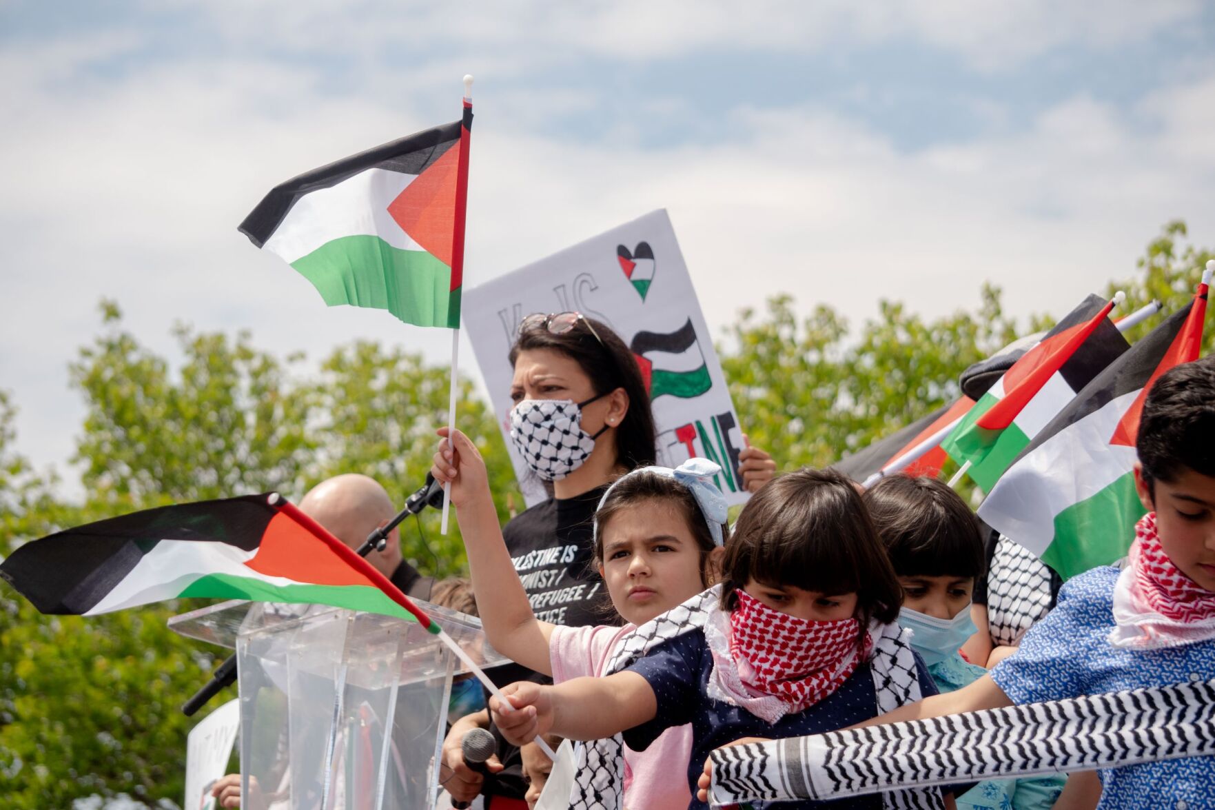 Rep. Rashida Tlaib March for Jerusalem